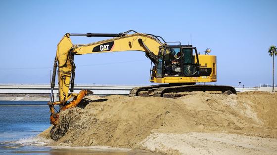 Santa Ana River Outlet Maintenance Image