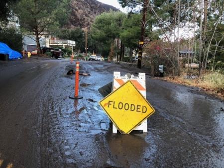 Bond Fire Burn Area Debris Flow Coordination