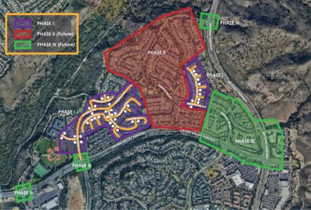 Ladera Ranch Curb Ramp Map
